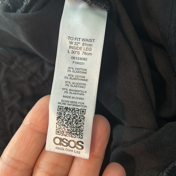 GUC ASOS Men’s cargo pants size 32” Waist 30” inseam. - Picture 8 of 9